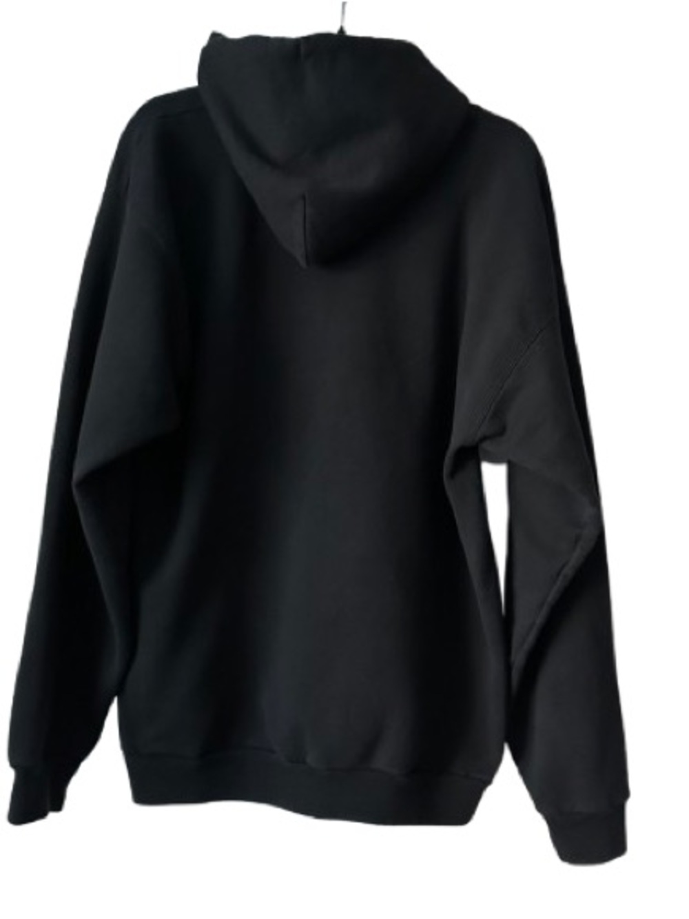 Disney by Hanes Man L Black Hoodie with Mickey Graphic Long Sleeves Cotton Blend - Picture 2 of 10
